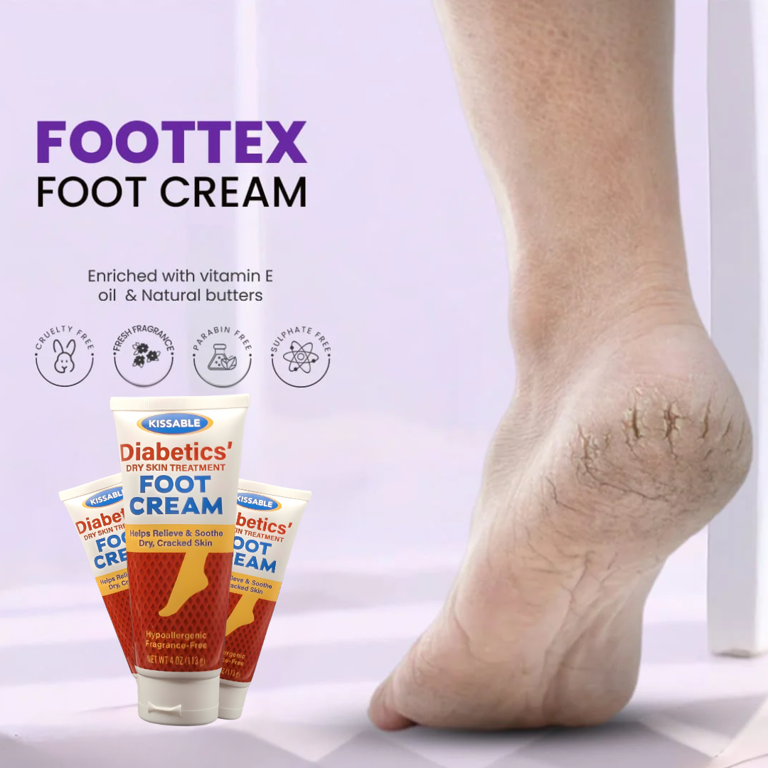 Kissable Diabetic’s Dry Skin Treatment Foot Cream