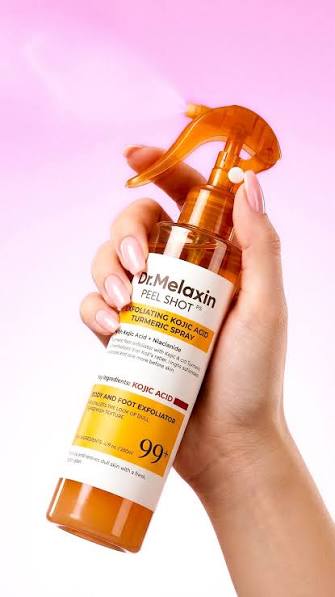 Dr.MELACURE BODY KOJIC ACID TURMERIC EXFOLIATING SPRAY