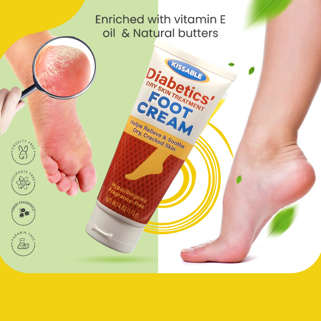 Kissable Diabetic’s Dry Skin Treatment Foot Cream
