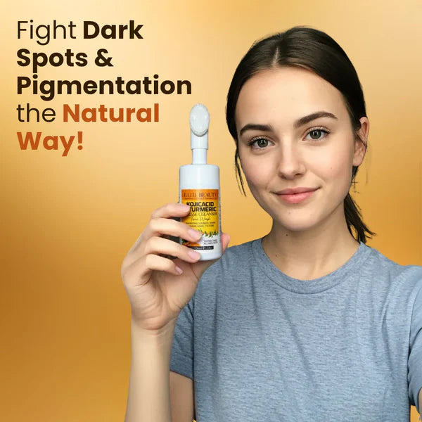 Kojic acid and Turmeric (Haldi) Foaming Facewash