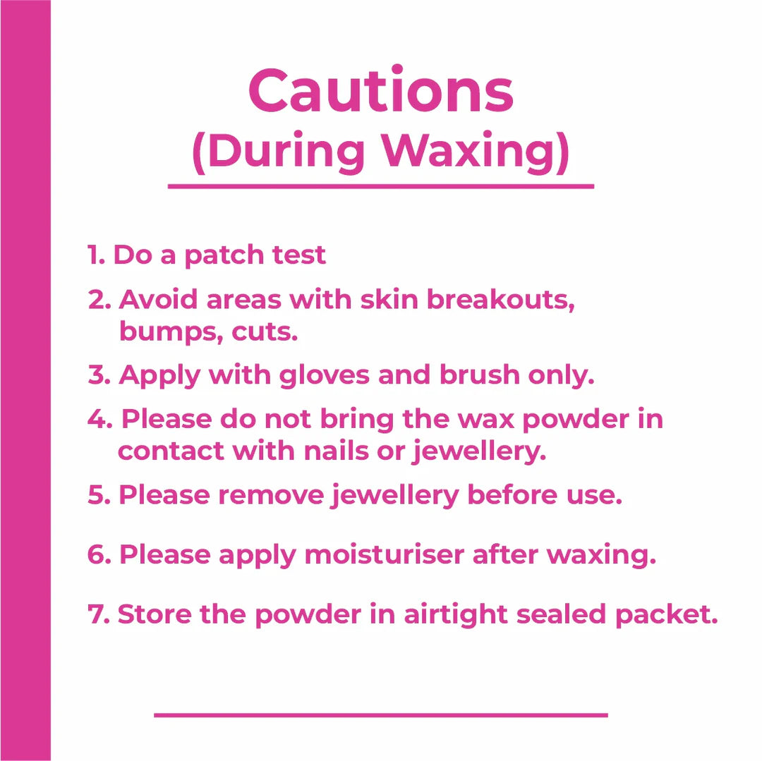 4-in-1 Turmeric Bikini Hair Removal Wax Powder Mask