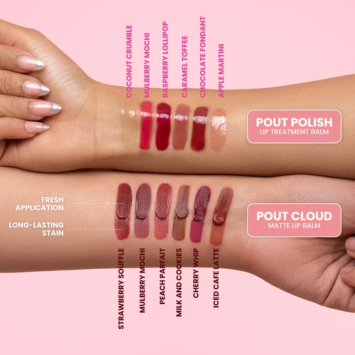 POUT CLOUD MATTE LIP BALM DUO