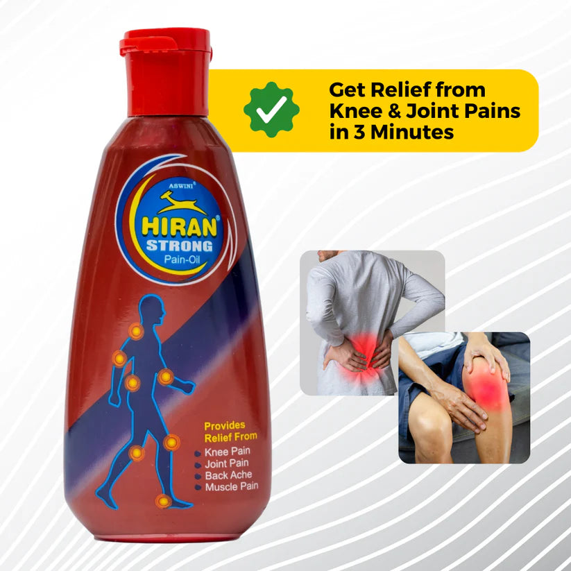 HIRAN PAIN RELIEF OIL - RELIEF IN 3 MINUTES