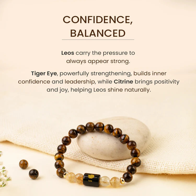 ZODIAC CARNELIAN AND MILKY QUARTZ BRACELET