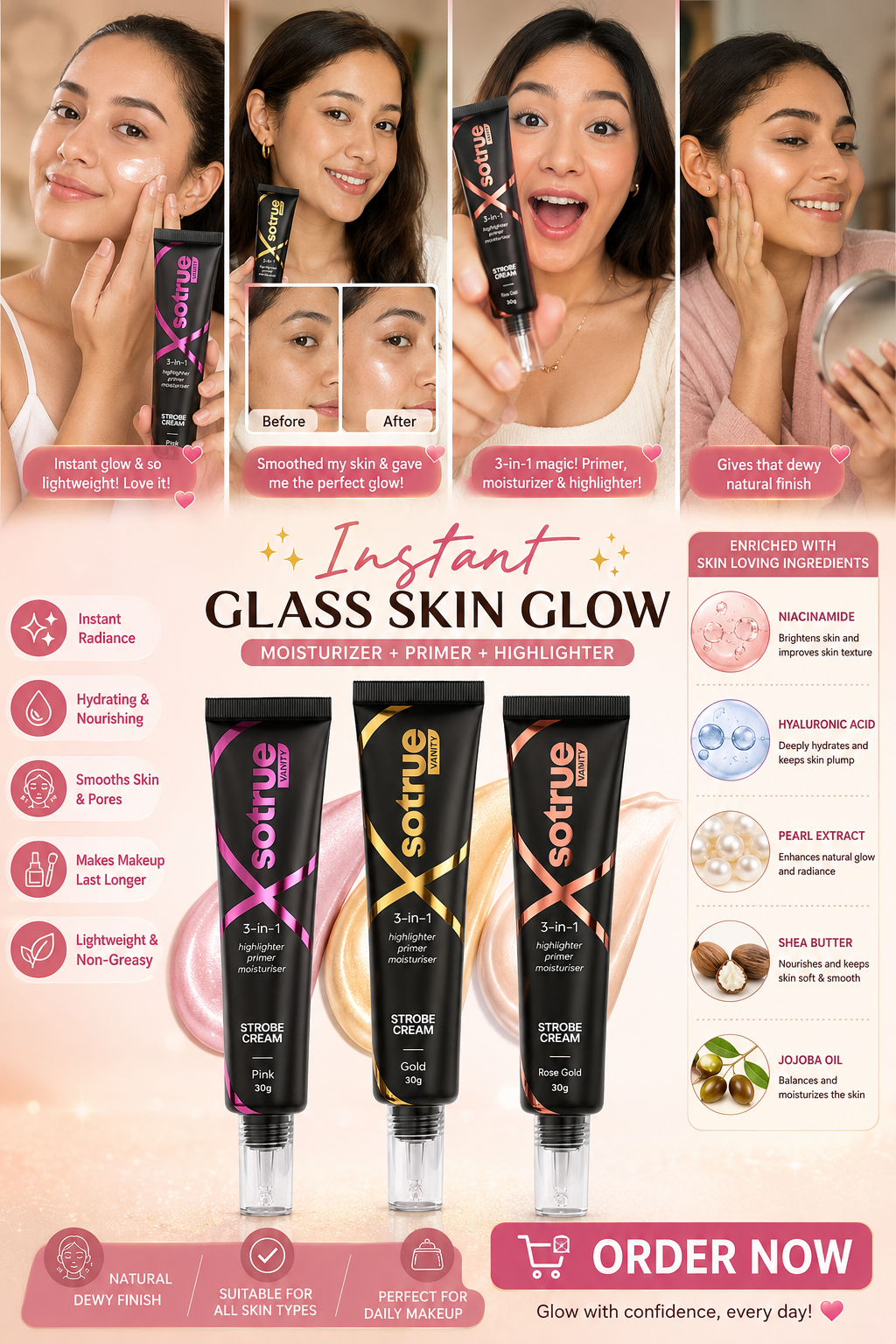 3-IN-1 ILLUMINATING STROBE CREAM