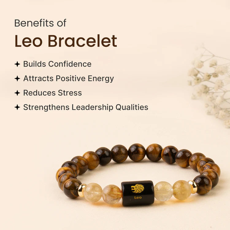 ZODIAC CARNELIAN AND MILKY QUARTZ BRACELET