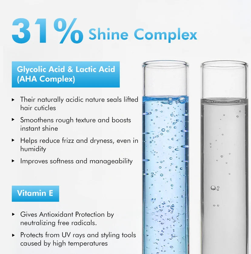 ANTI-FRIZZ PERFUME HAIR SPRAY, 31% SHINE COMPLEX FOR INSTANT GLOSS