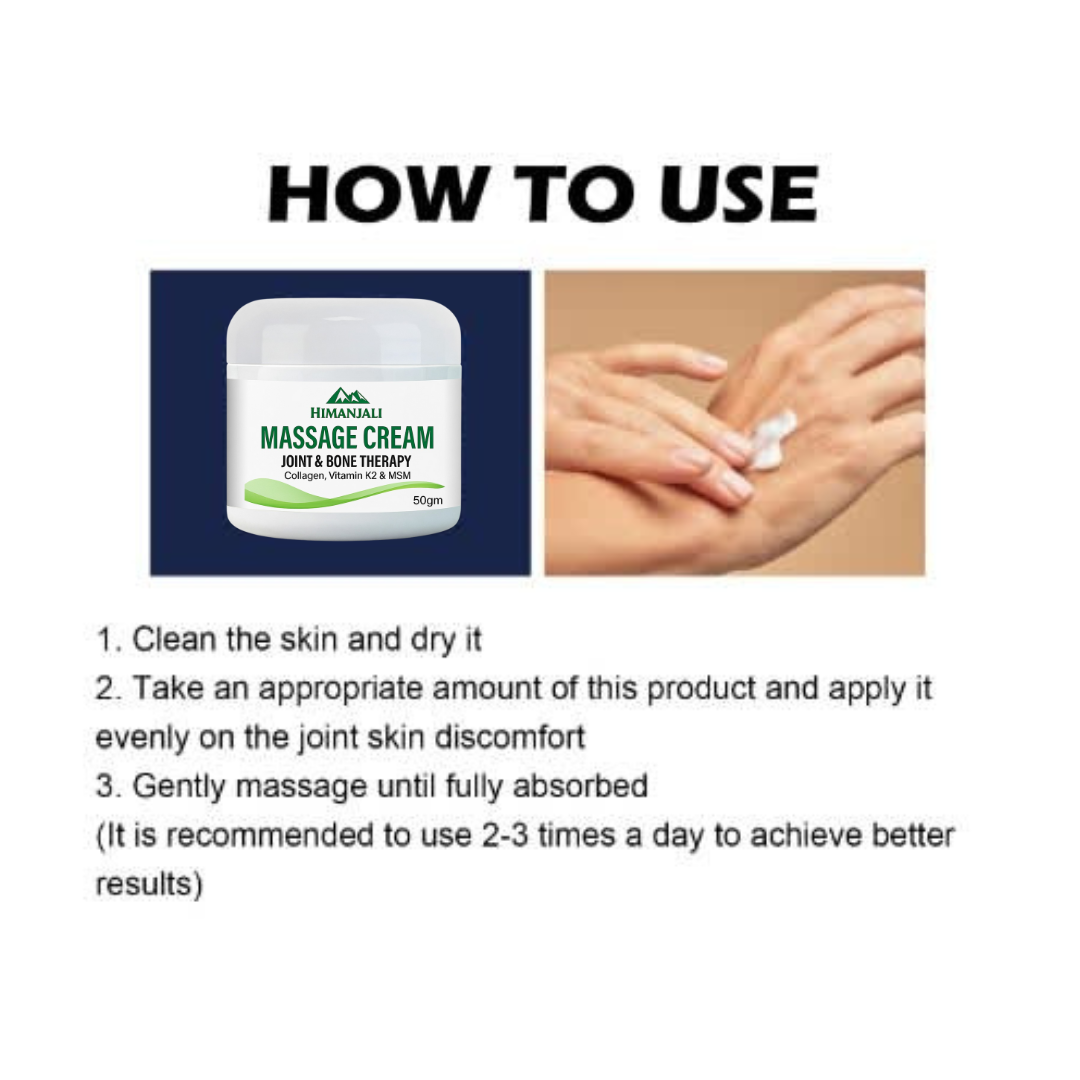 Himanjali Massage Cream – Joint & Bone Therapy (Rs.1499)