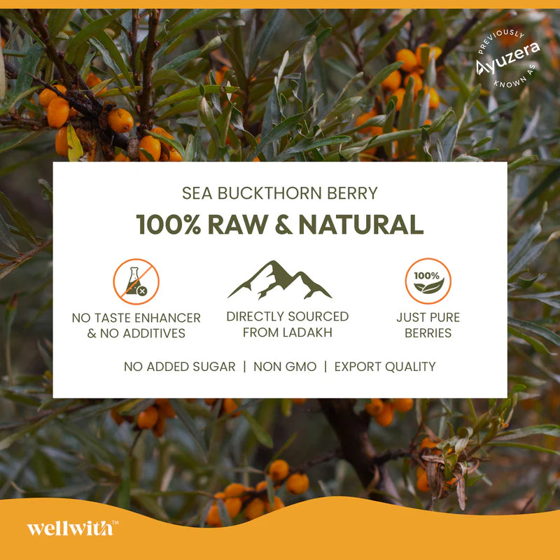 Himalayan Sea Buckthorn Berries Juice - Pure & Natural