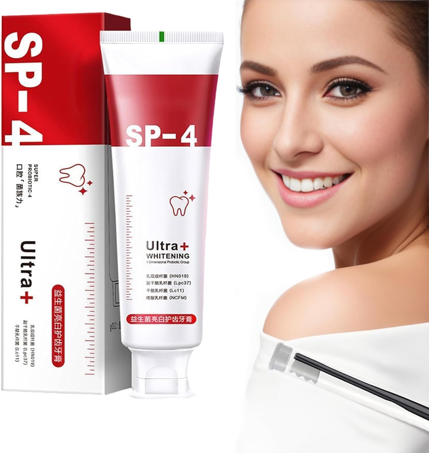 SP-4 Probiotic Whitening Toothpaste – Bright Smile, Strong Enamel!