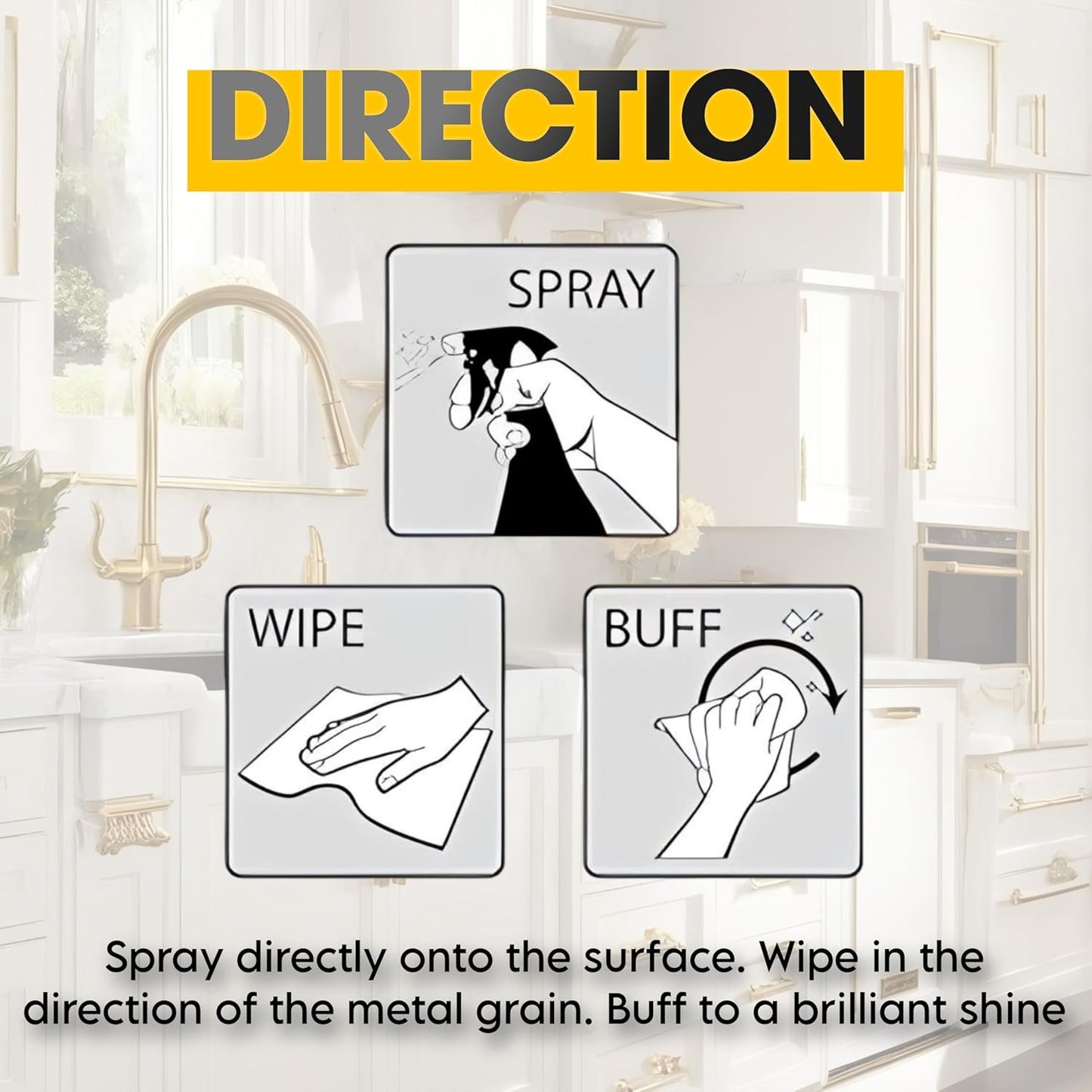 🧽✨ Kitchen Cleaner Spray – Oil & Grease Stain Remover