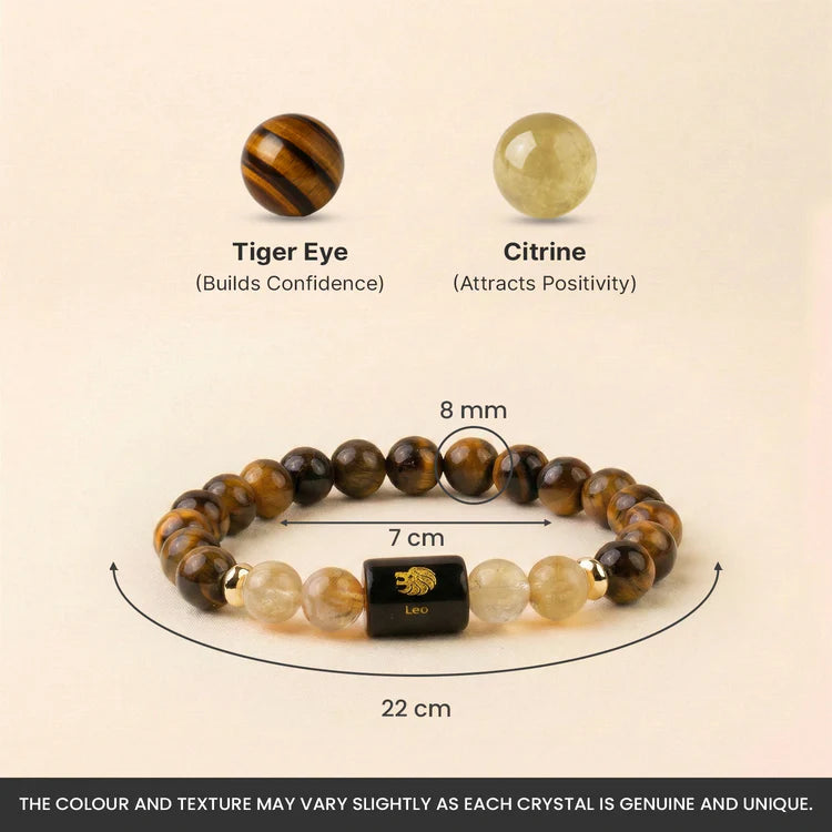 ZODIAC CARNELIAN AND MILKY QUARTZ BRACELET