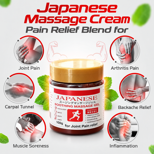 Japanese Instant Pain Relief Soothing Massage Gel