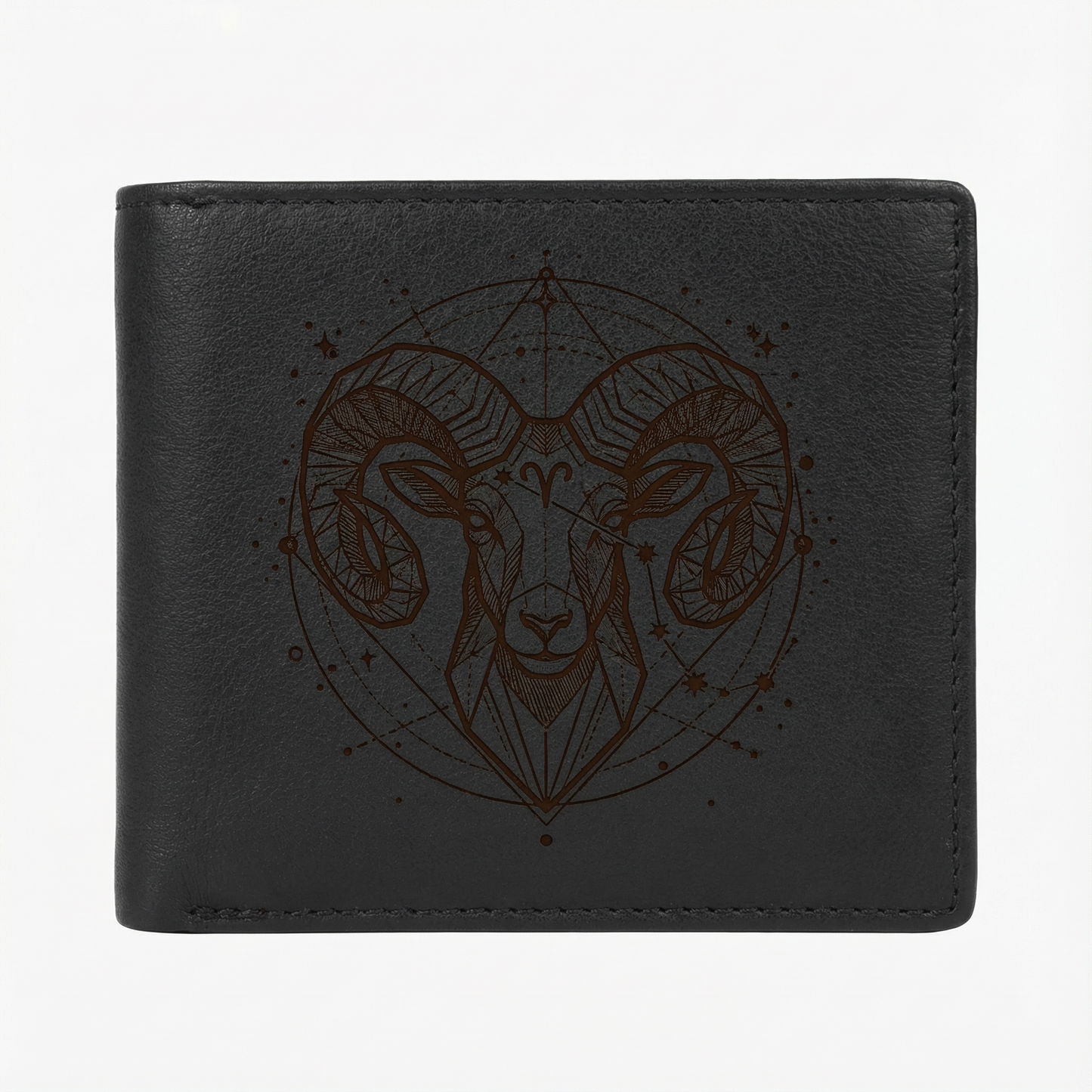 Zodiac Series Men’s Leather Wallet (A-Grade Leather)