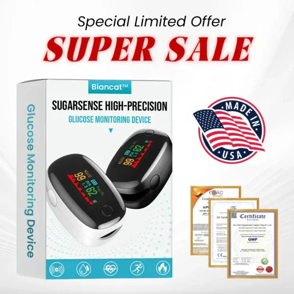 🔥GLUCO ONE™🔥 - HIGH-PRECISION GLUCOSE MONITORING DEVICE | IMPORTED FROM USA  | 🚨LIMITED STOCK AVAILABLE