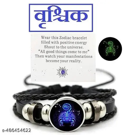 Adjustable Zodiac Sign Powerful Manifestation Bracelet (Energized)