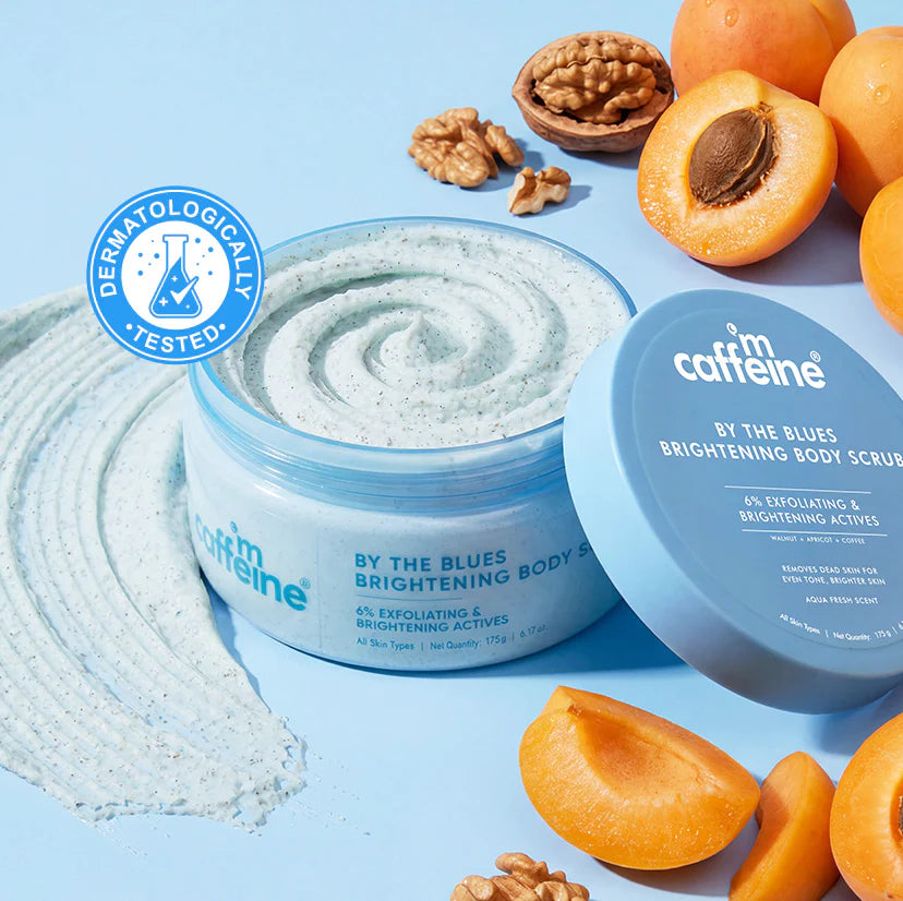 BY THE BLUES BRIGHTENING BODY SCRUB - 175GM