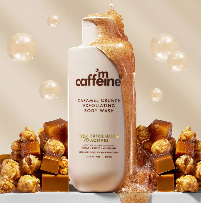 EXFOLIATING CARAMEL CRUNCH BODY WASH - 300 ML