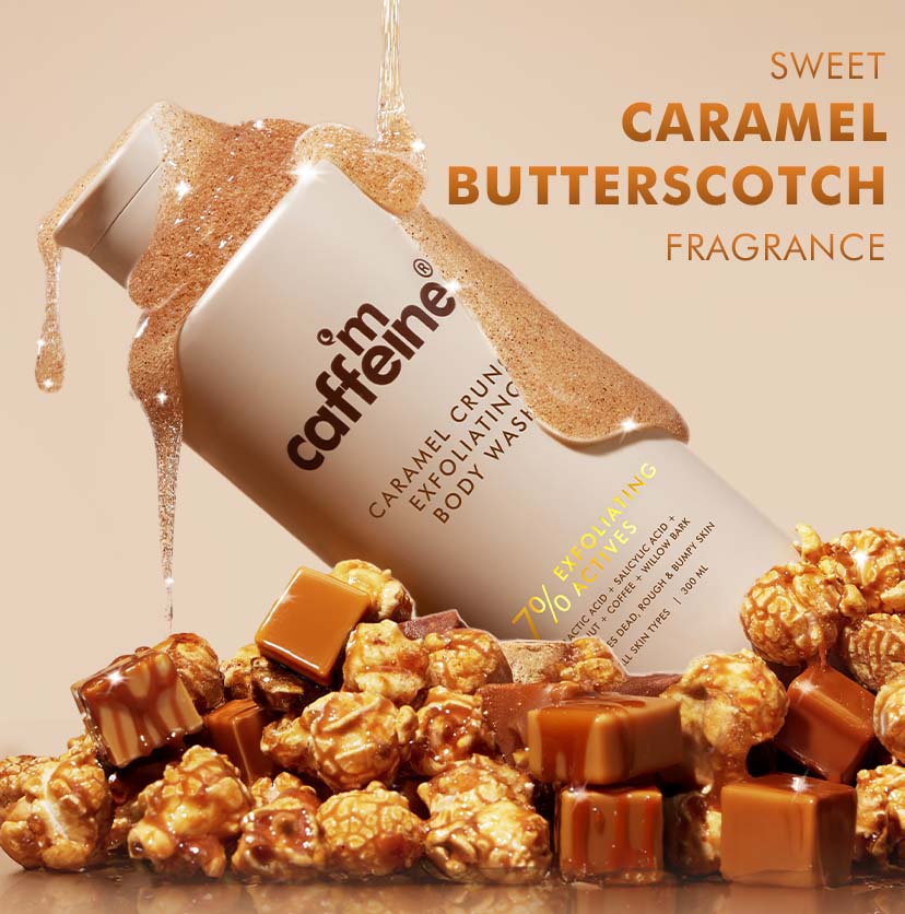 EXFOLIATING CARAMEL CRUNCH BODY WASH - 300 ML