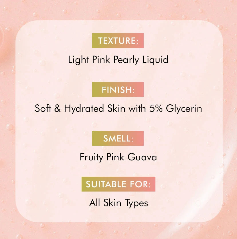 GUAVA TINI DE-TAN BODY WASH - 300 ML
