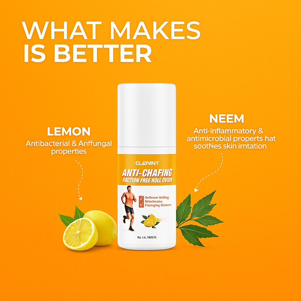 🧴 Anti-Chafing Roll-On – Smooth Protection, All Day Long