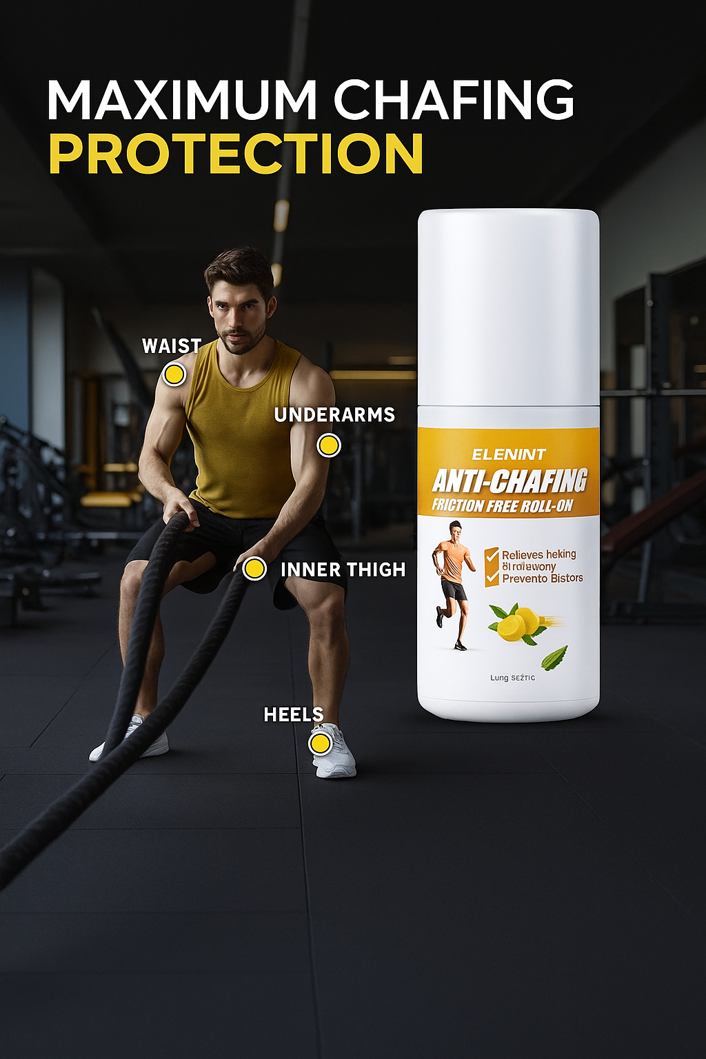 🧴 Anti-Chafing Roll-On – Smooth Protection, All Day Long