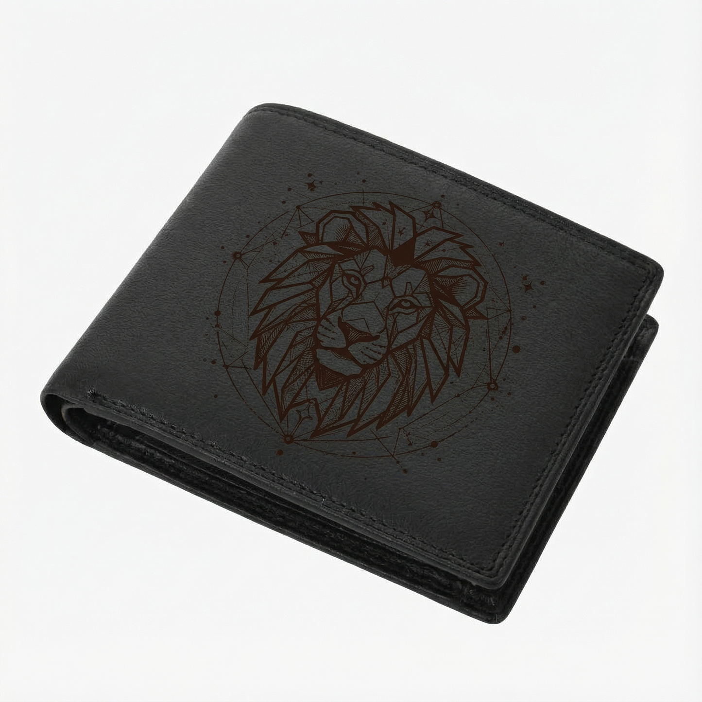 Zodiac Series Men’s Leather Wallet (A-Grade Leather)