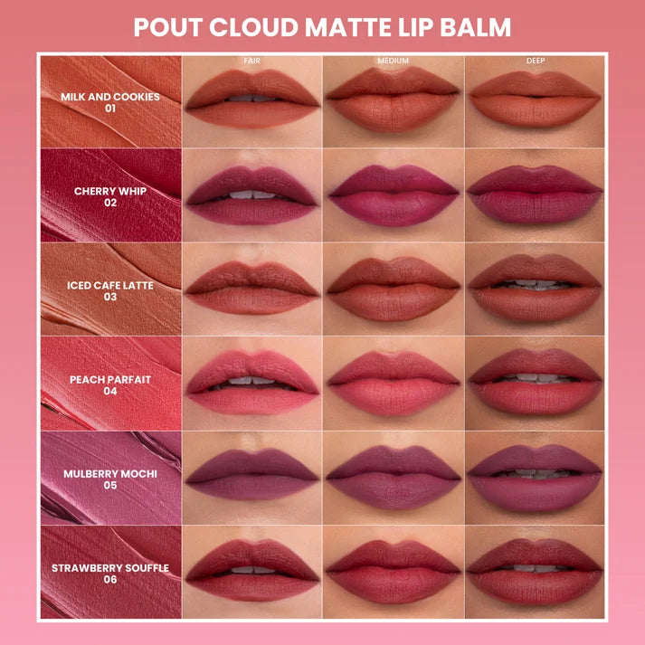 POUT CLOUD MATTE LIP BALM DUO