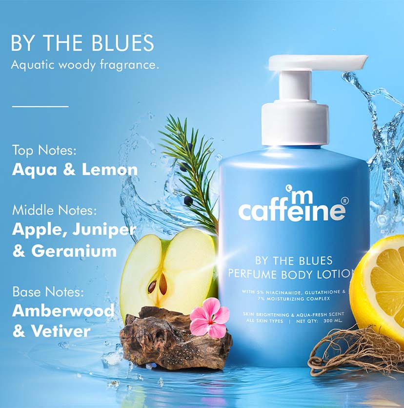 BY THE BLUES BRIGHTENING PERFUME BODY LOTION - 300ML
