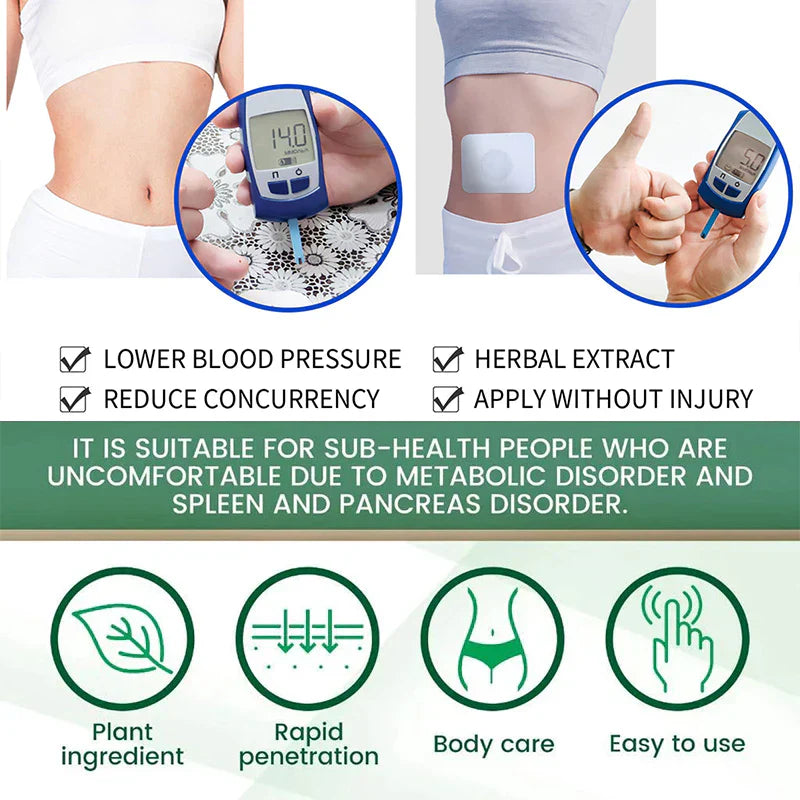 BLOOD SUGAR CONTROL DIABETIC PATCHES