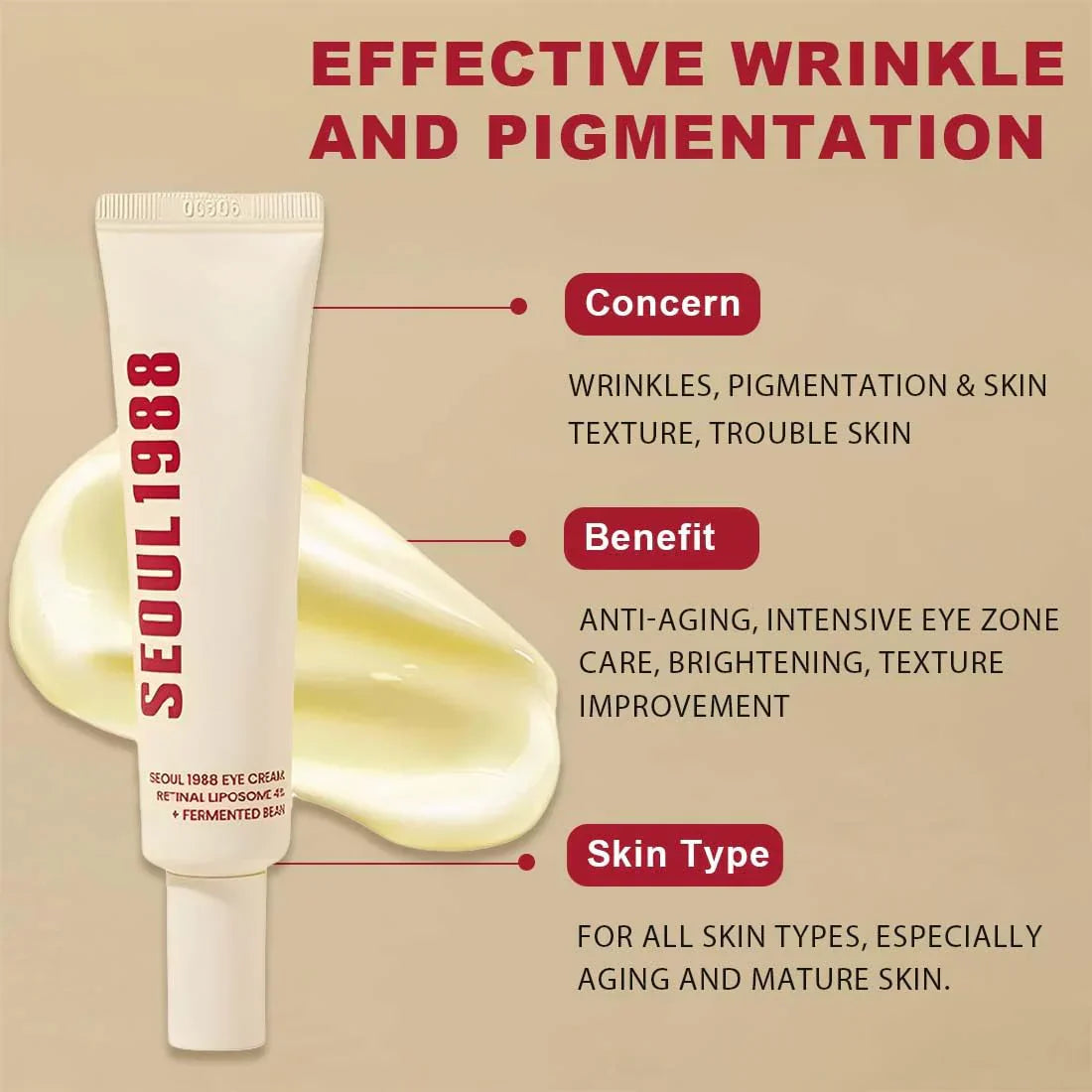 K-SECRET SEOUL 1988 Retinal Eye Cream